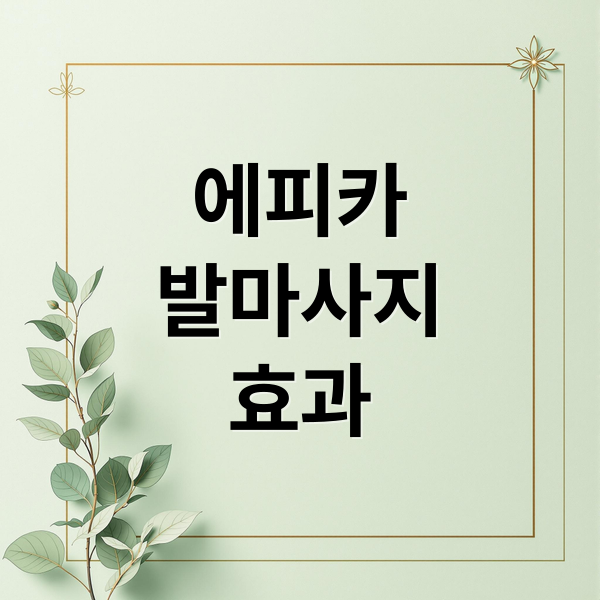 에피카
발마사지
효과 (에피카 발캉스 EMS 발마사지기 후기)