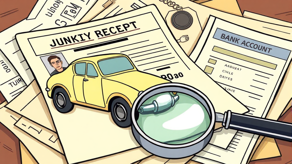 필요 서류, 미리 준비하세요! (cartoon 스타일)