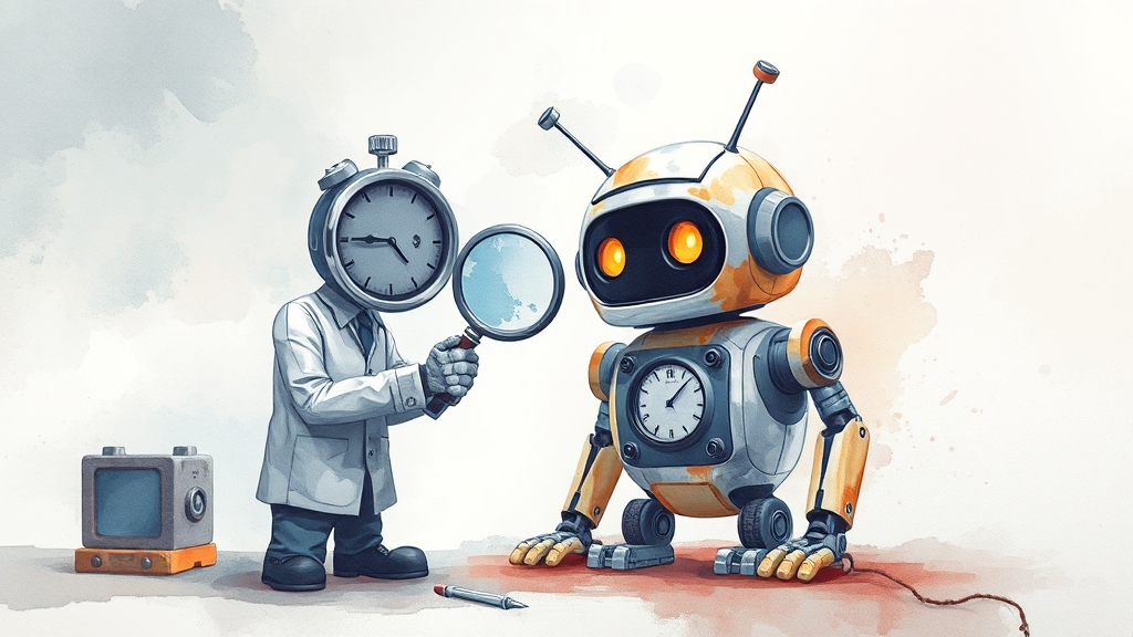 수리 비용 및 기간 (watercolor 스타일)