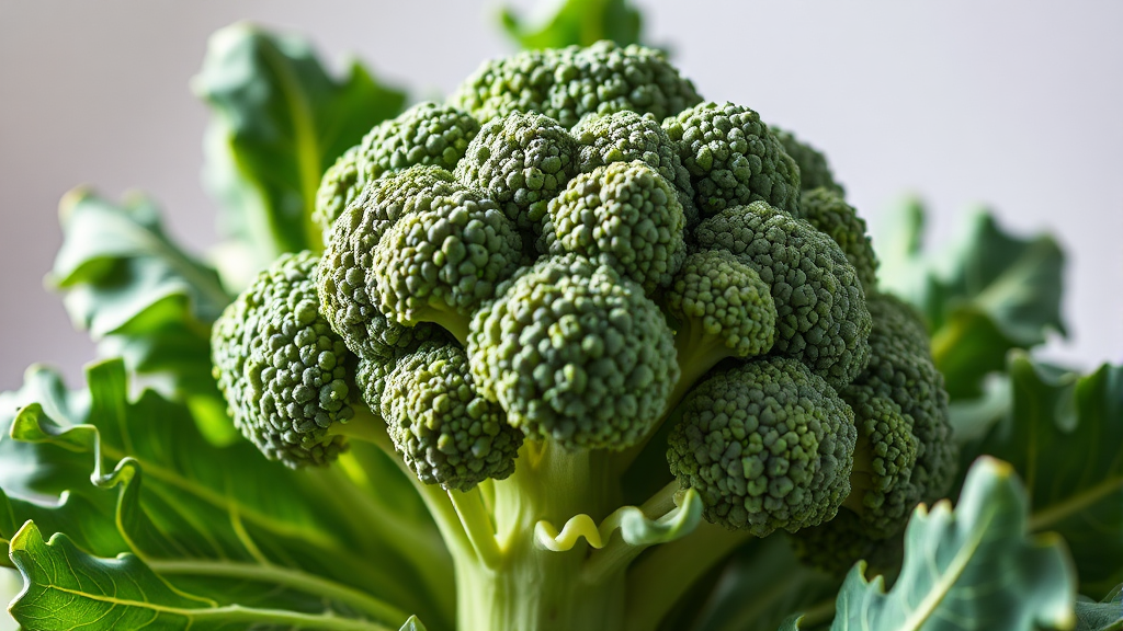 브로콜리, 항산화 성분 가득! (realistic 스타일)