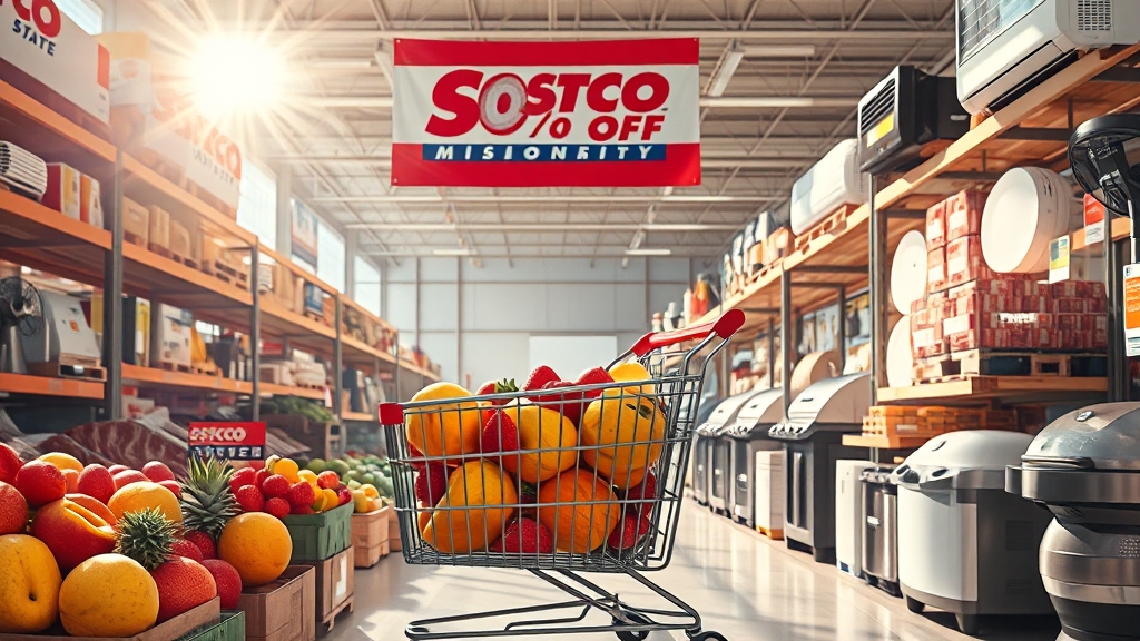 코스트코 월별 할인 정보: 최신 업데이트 (realistic 스타일)