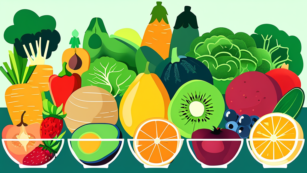 치료 효과 높이는 맞춤 식단 구성 원칙 (cartoon 스타일)