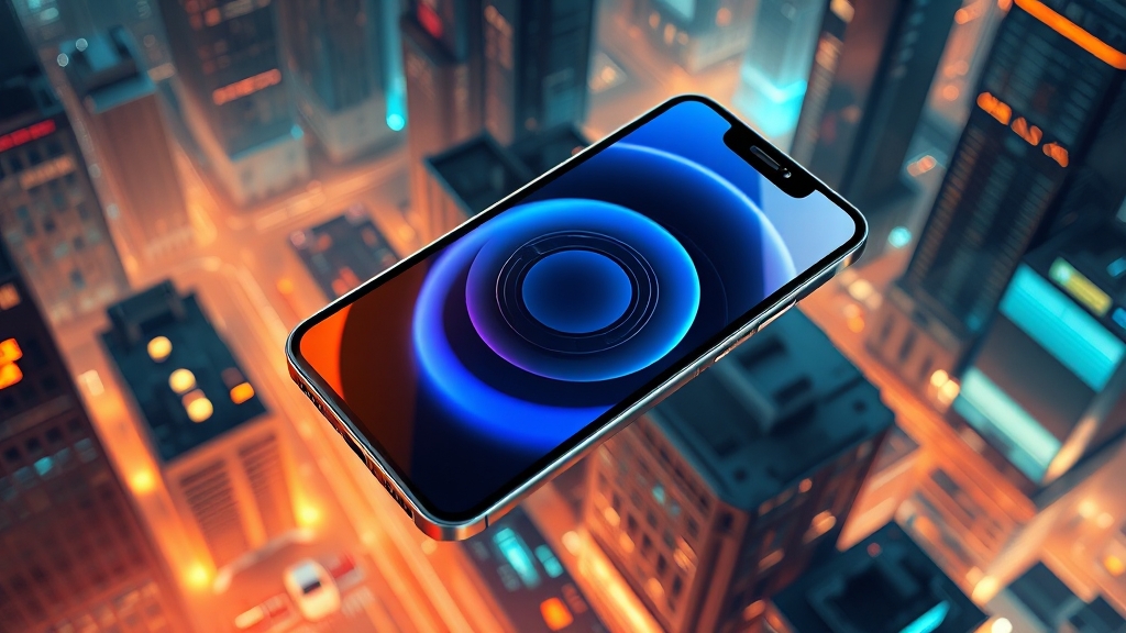 아이폰 17 프로: A18 Bionic 칩 및 성능 향상 (illustration 스타일)