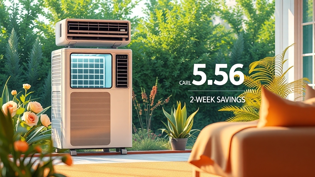 필터 청소, 실외기 관리 잊지 마세요 (illustration 스타일)