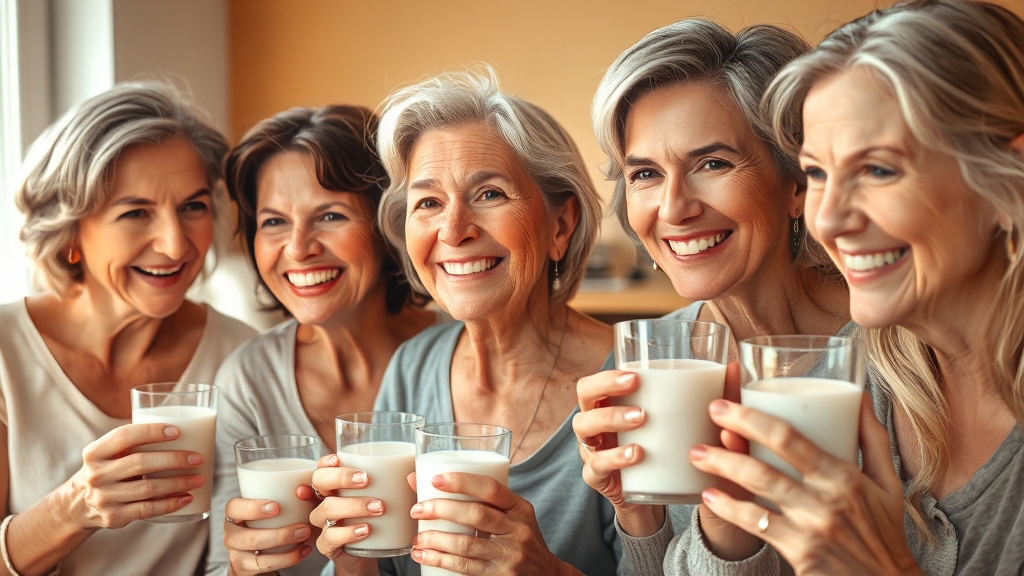 50대 여성을 위한 갱년기 증상 완화 최적의 식품과 영양제 가이드 (25년 최신) 4 두유, 갱년기에 정말 좋을까요? (realistic 스타일)