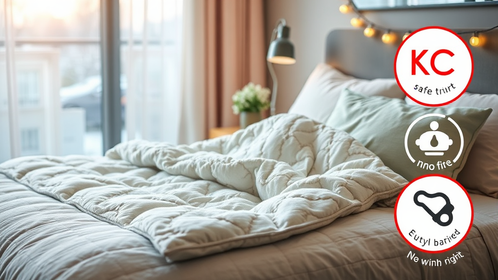 전기장판 안전 사용 수칙 (realistic 스타일)