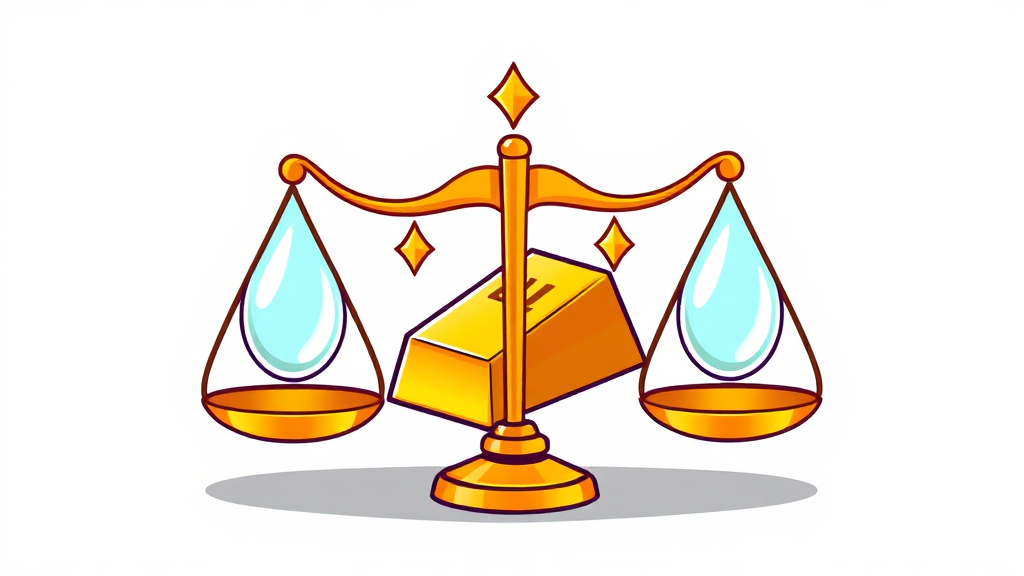 골드바 투자 완벽 가이드: 가격 결정 요인부터 전망까지 8 신뢰할 수 있는 금 거래소 선택 가이드 (cartoon 스타일)