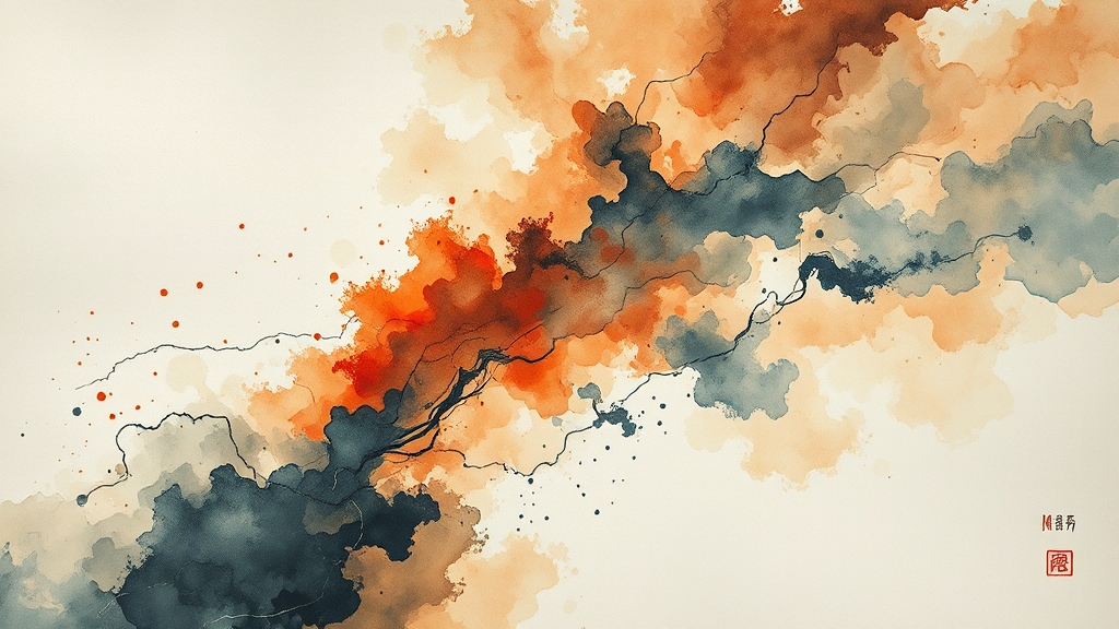 결론: 김병기 화백의 업적 (watercolor 스타일)
