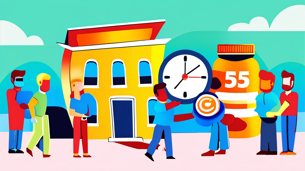 건강보험 환급금, 왜 발생하고 어떻게 받을 수 있나요? (cartoon 스타일)