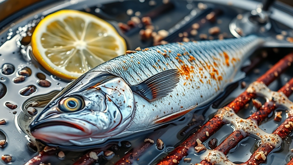 비린내 제거, 완벽 손질법 (realistic 스타일)