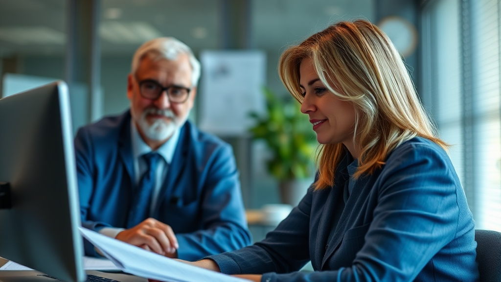 퇴직금 중간정산 시 꼭 알아야 할 사항 (realistic 스타일)