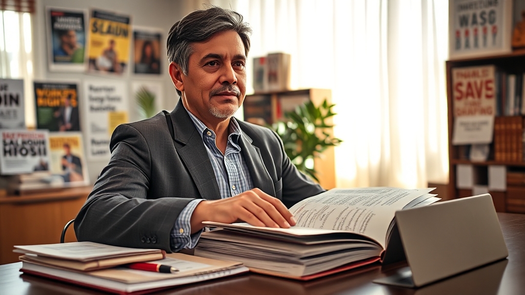 노무사, 어떤 도움을 줄까? (realistic 스타일)