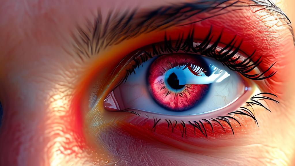 다래끼 완치까지, 얼마나 걸릴까요? (realistic 스타일)