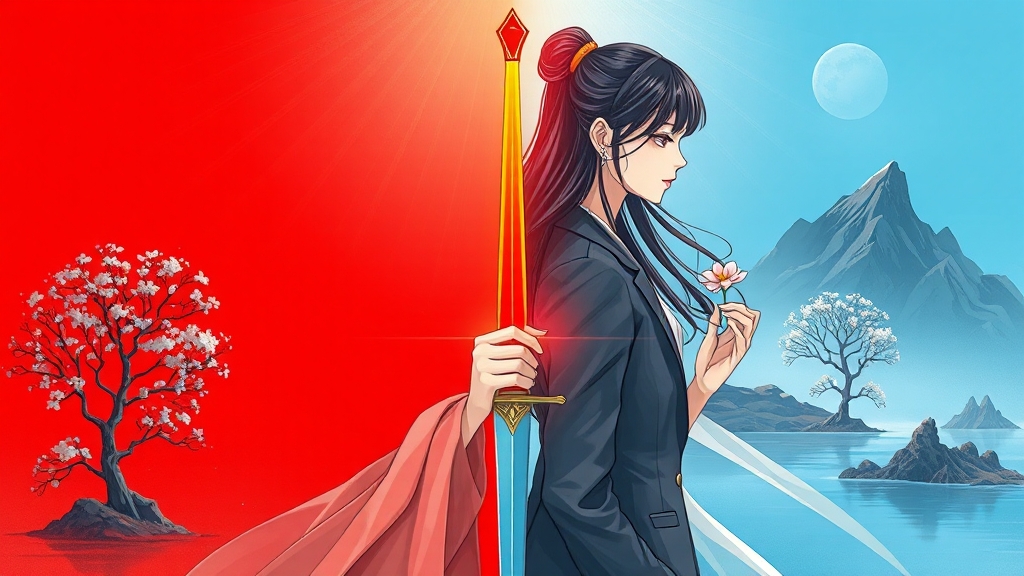 에겐녀 vs 테토녀, 뭐가 다를까? (illustration 스타일)