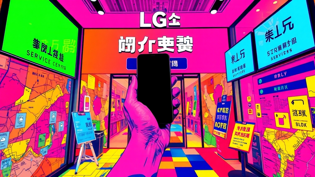 전국 서비스센터 전화번호 안내 (popart 스타일)