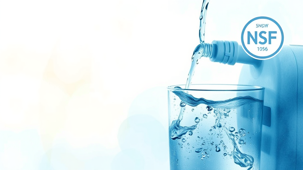 NSF 인증, 왜 중요할까? (watercolor 스타일)