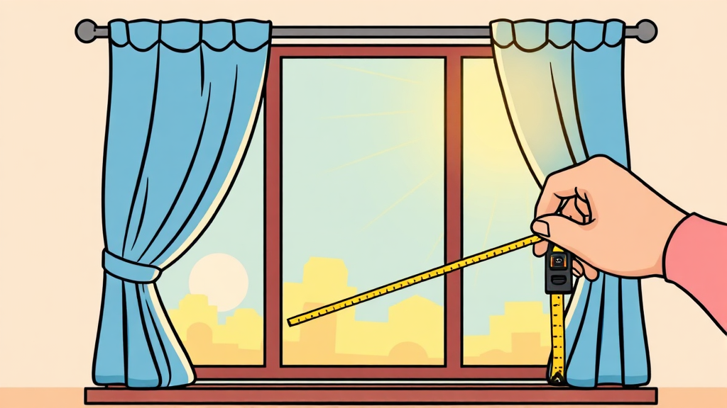 설치 전 준비사항 및 크기 측정 (cartoon 스타일)