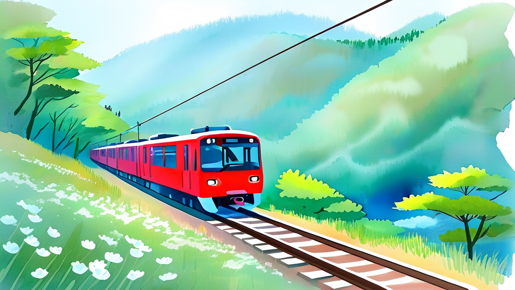 예당호 모노레일 요금 및 할인 정보 총정리 (watercolor 스타일)