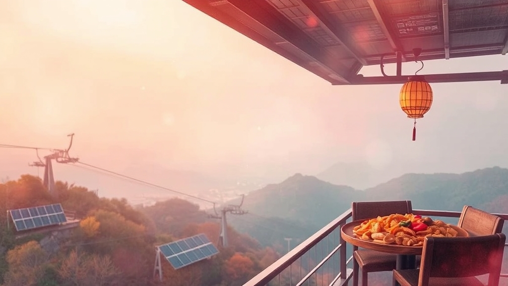 삼악산 주변, 캠핑 말고 뭐 할까? (watercolor 스타일)