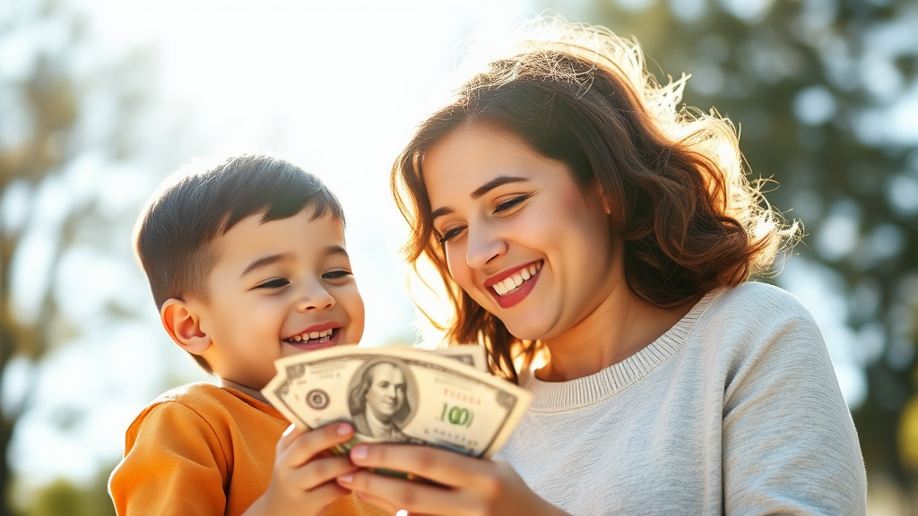 지급일 & 지급 방식 (realistic 스타일)