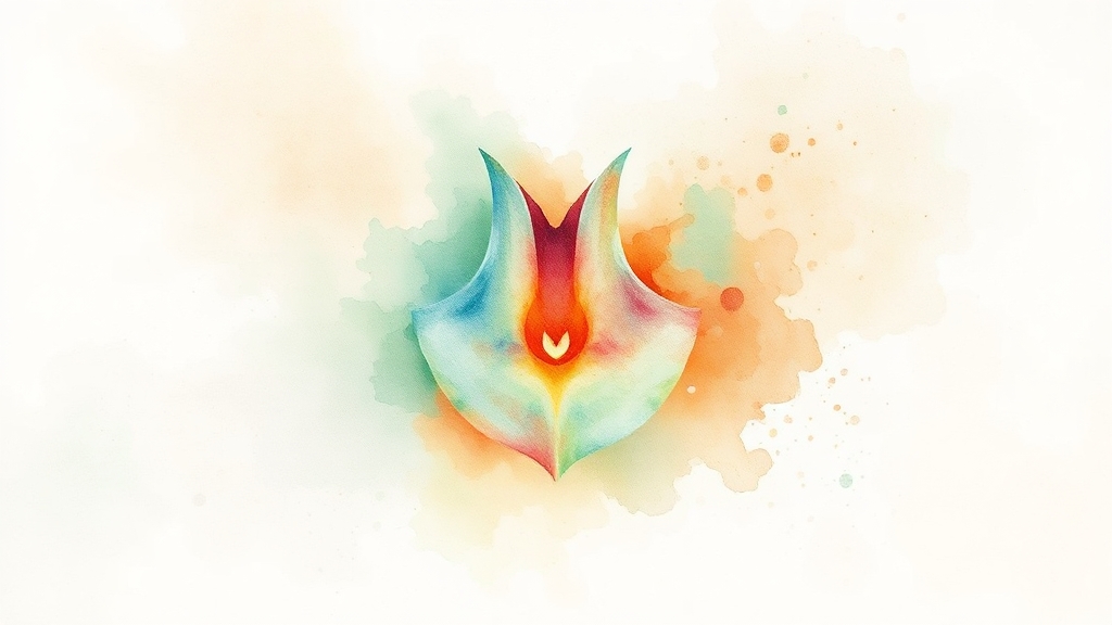 갑상선, 왜 중요할까요? (watercolor 스타일)