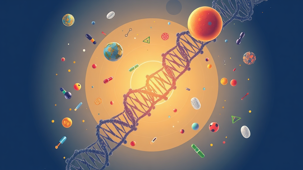 카나프테라퓨틱스: 혁신 신약 개발 기업 (illustration 스타일)