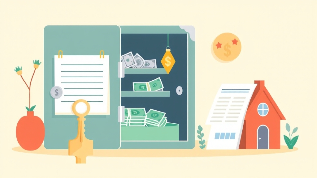 관련 비용 및 세금 (illustration 스타일)