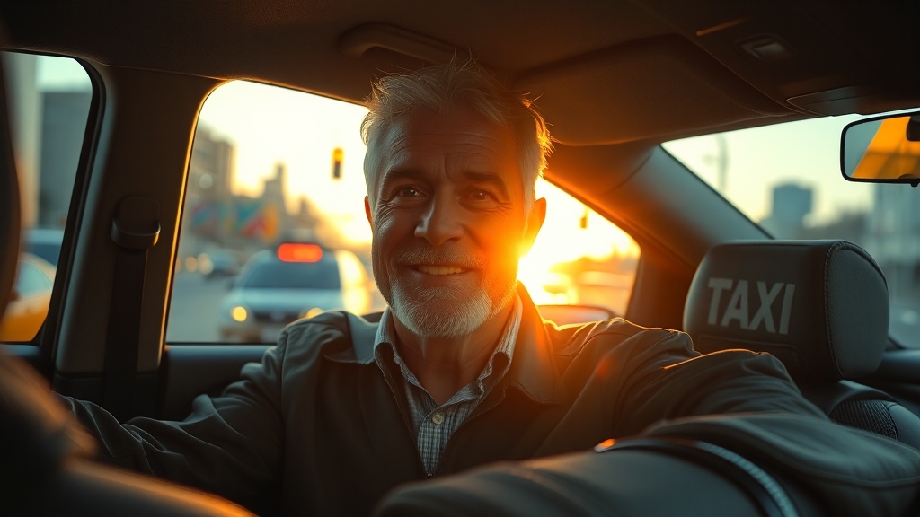 시니어 맞춤형 일자리 (realistic 스타일)