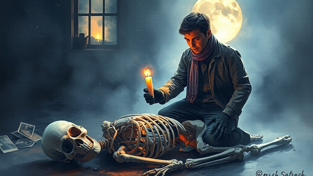 &lsquo;얼굴&rsquo; 줄거리 (watercolor 스타일)