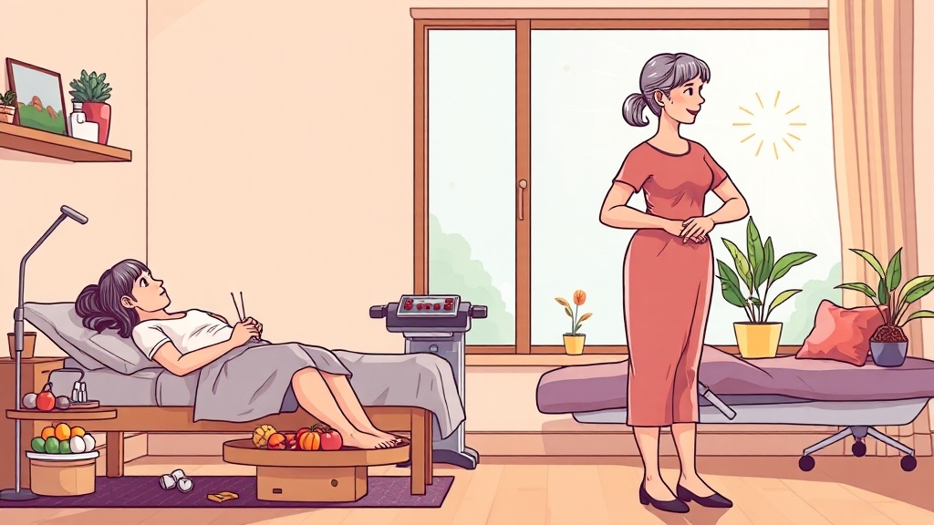 한방 vs 양방, 나에게 맞는 치료는? (cartoon 스타일)