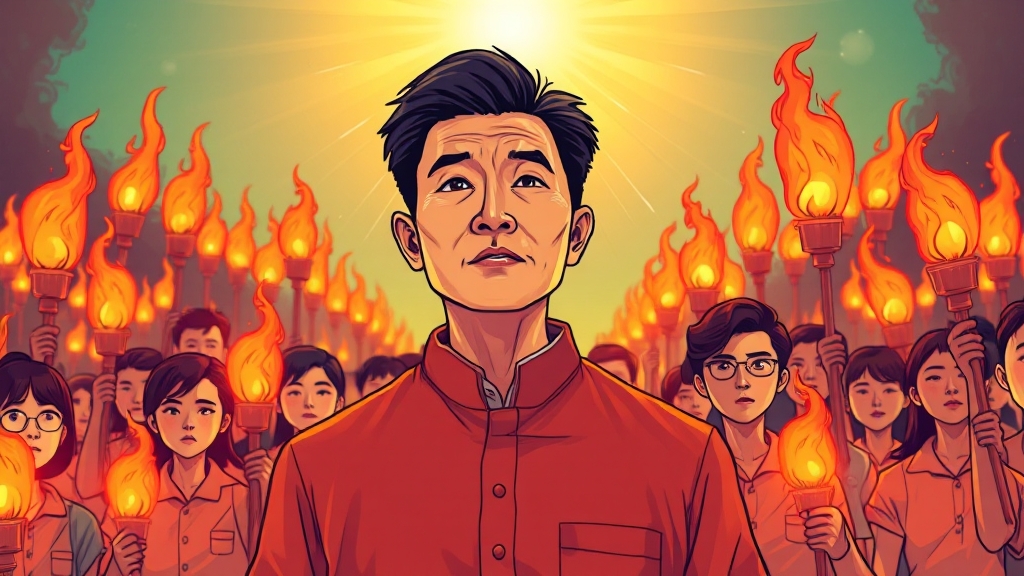 참여민주주의와 노무현 정신 (illustration 스타일)