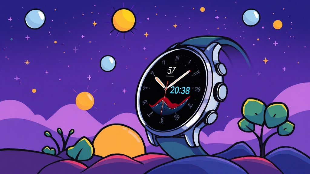 건강 관리 기능 심층 탐구 (cartoon 스타일)