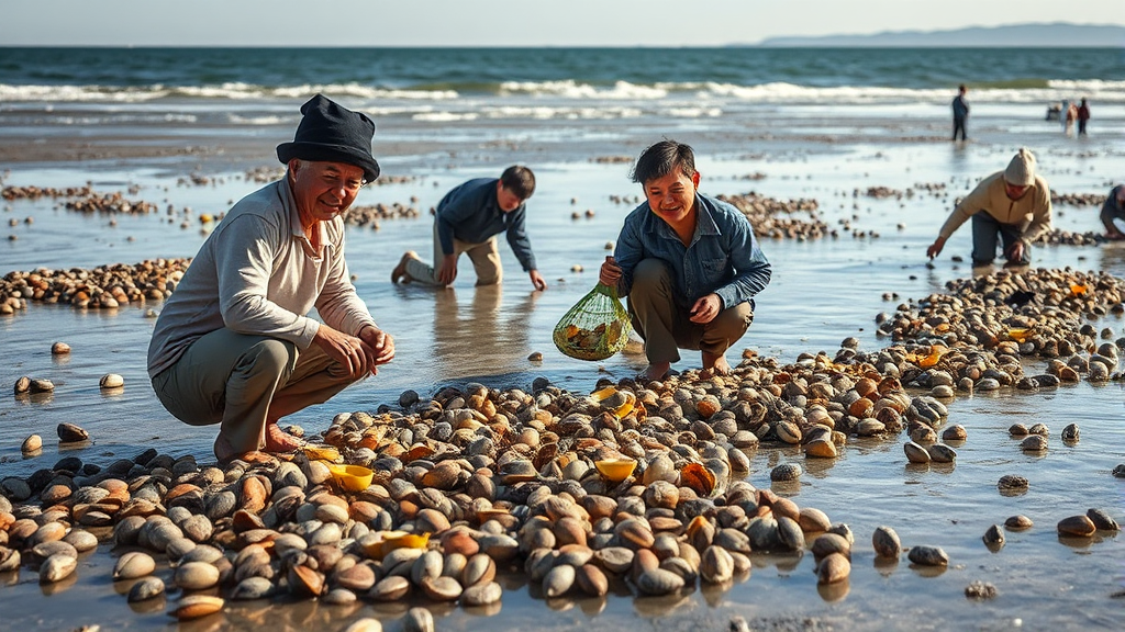 서해안 물때표, 왜 중요할까요? (realistic 스타일)
