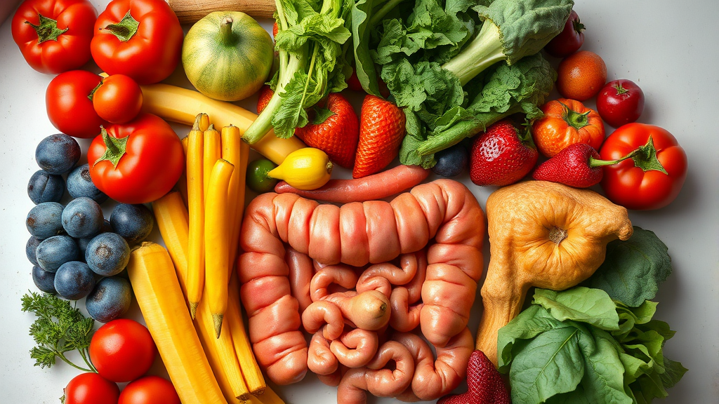 맹장염 예방 및 생활 습관 (realistic 스타일)