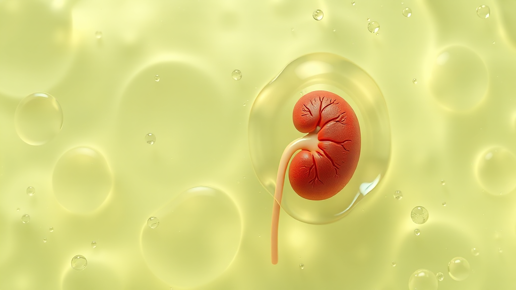 소변 색깔과 건강 관계 (realistic 스타일)