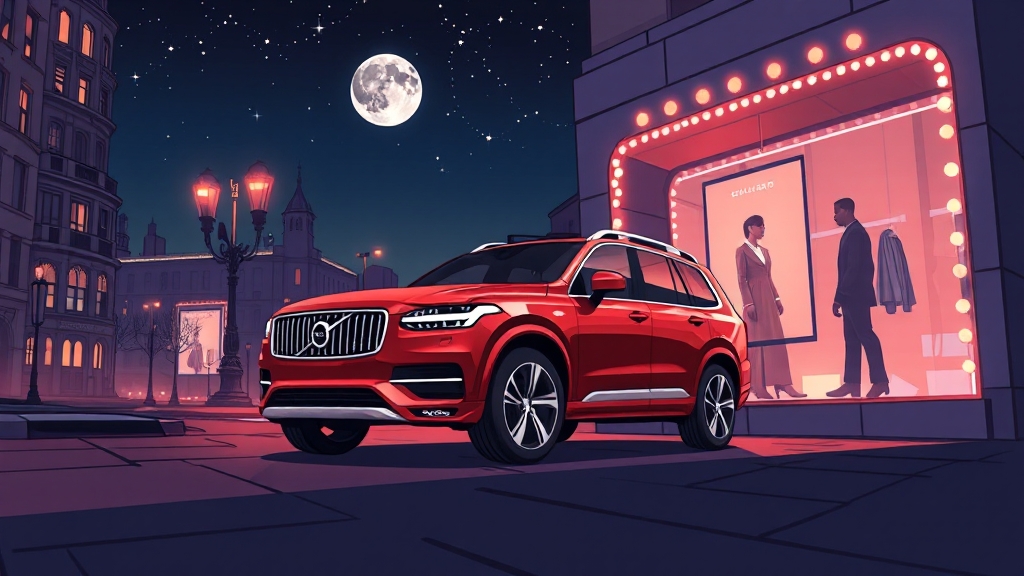2025 XC90, 무엇이 달라졌나? (cartoon 스타일)