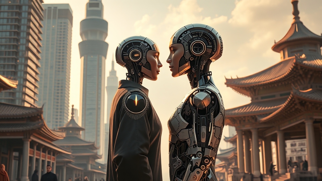 AI, 문화적 맥락 이해의 한계 (realistic 스타일)