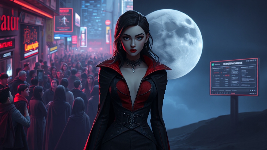 서버 현황 및 추천 (realistic 스타일)