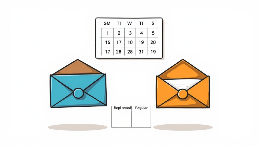 반기 vs 정기: 나에게 맞는 선택은? (cartoon 스타일)