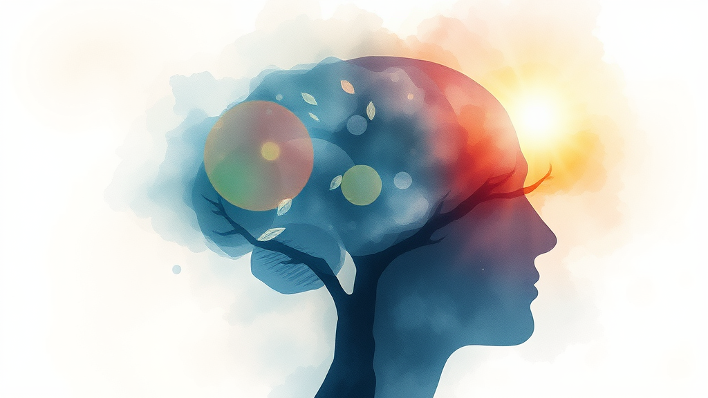 긍정 자기 암시, 효과는 얼마나 갈까? (watercolor 스타일)