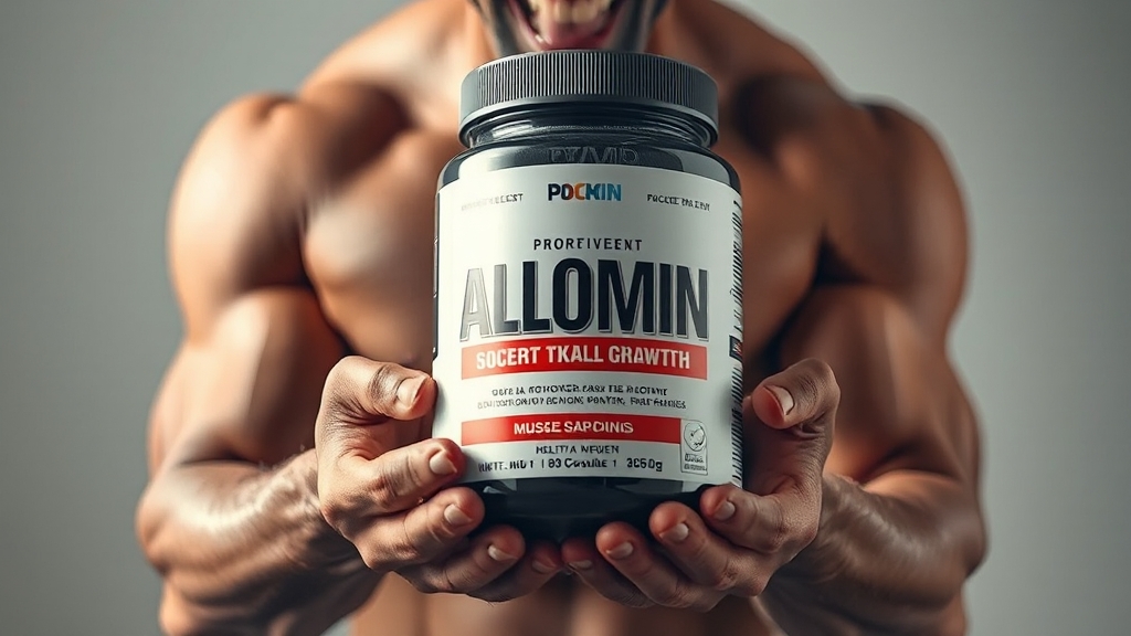 알부민 영양제, 효과가 있을까요? (realistic 스타일)