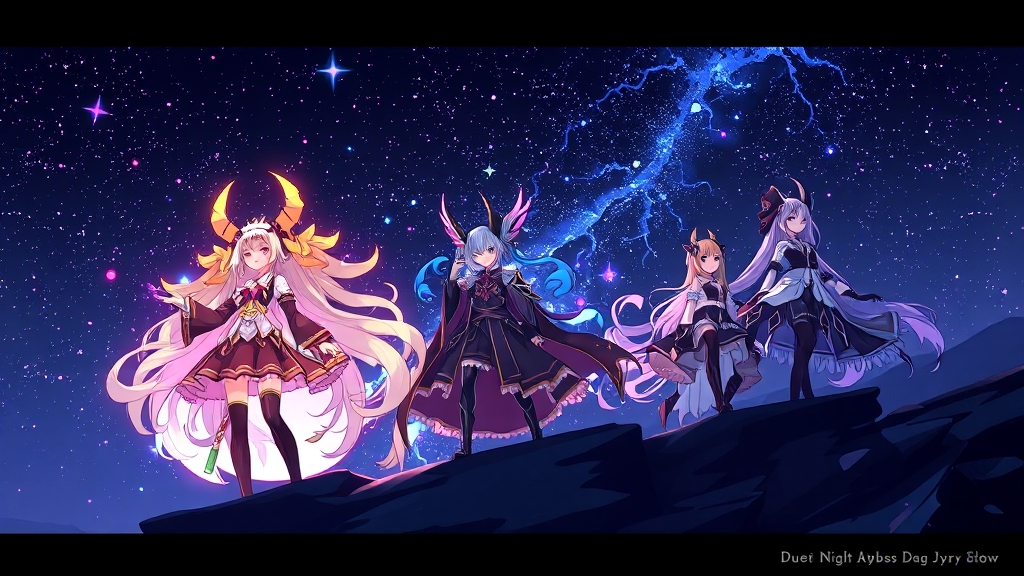 듀엣나이트 어비스 가격 정보 (illustration 스타일)