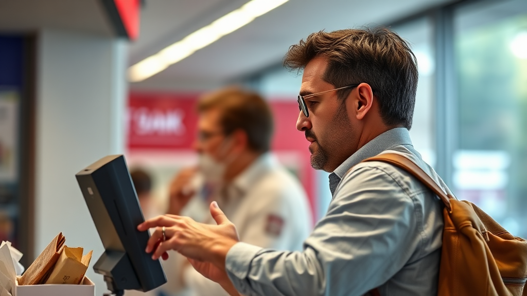 토스뱅크 고객센터 이용 시 알아두면 좋은 주의사항 (realistic 스타일)