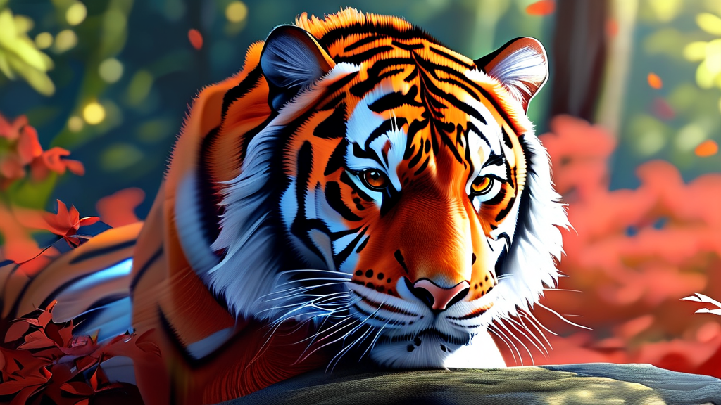 호랑이 연고의 색상별 특징과 활용법 (realistic 스타일)