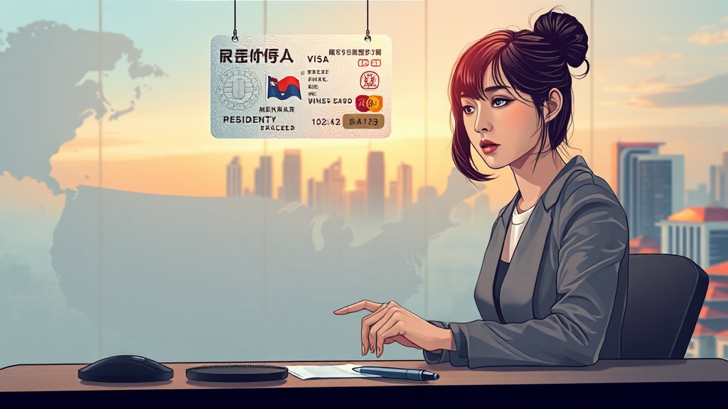 영주권 최신 동향 (illustration 스타일)