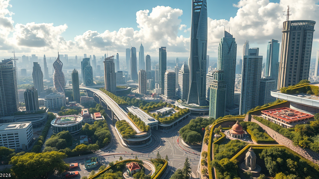 2026년, 주목해야 할 분야별 전망 (realistic 스타일)