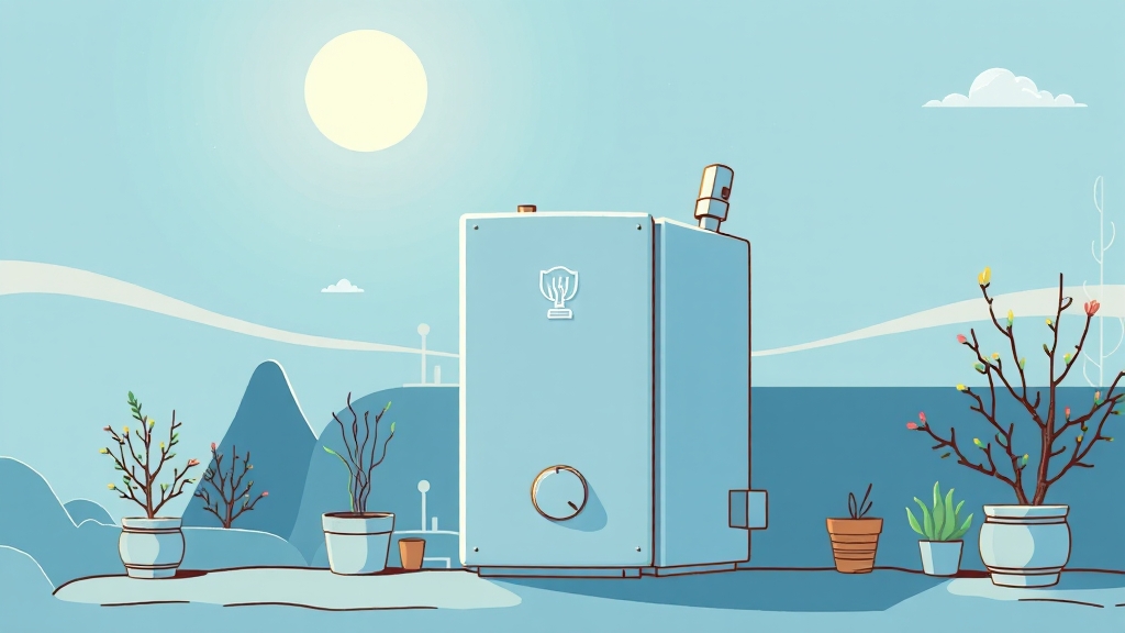 지원 대상 보일러 기준 (illustration 스타일)