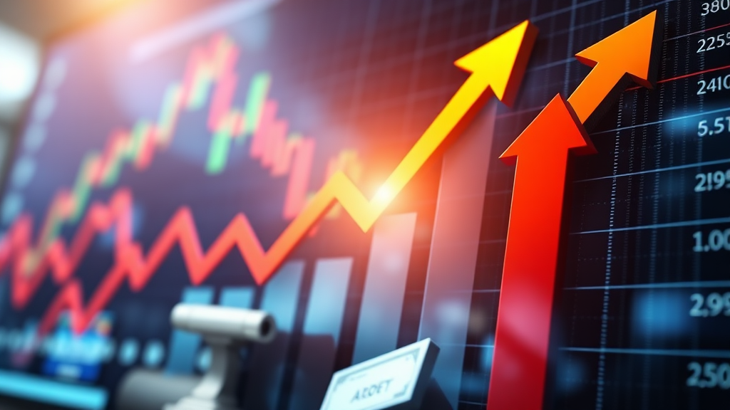 재무 분석 & 실적 전망 (realistic 스타일)