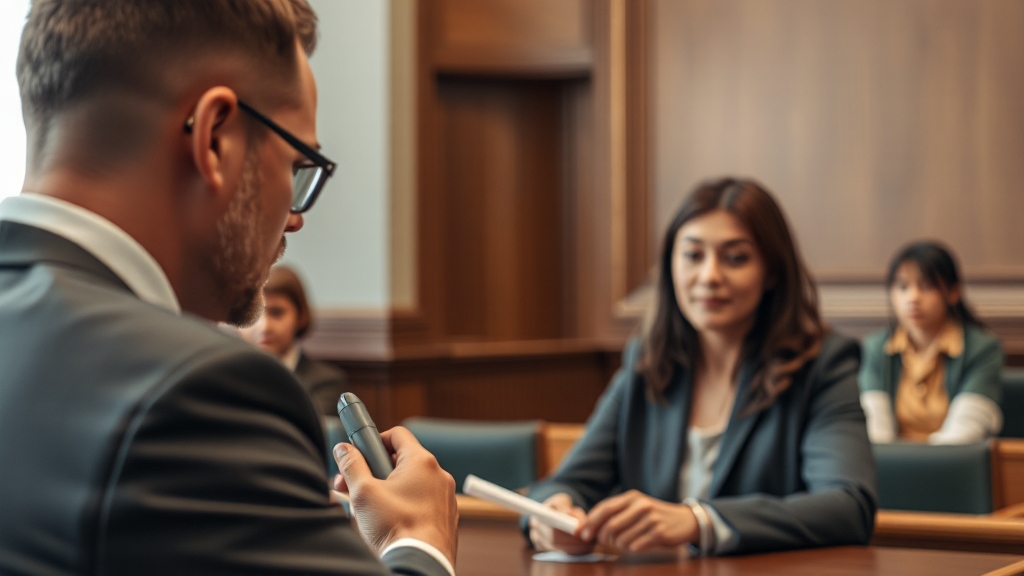 친자불일치 법적 대응 (realistic 스타일)