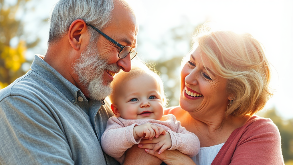 행복한 육아를 응원합니다! (realistic 스타일)